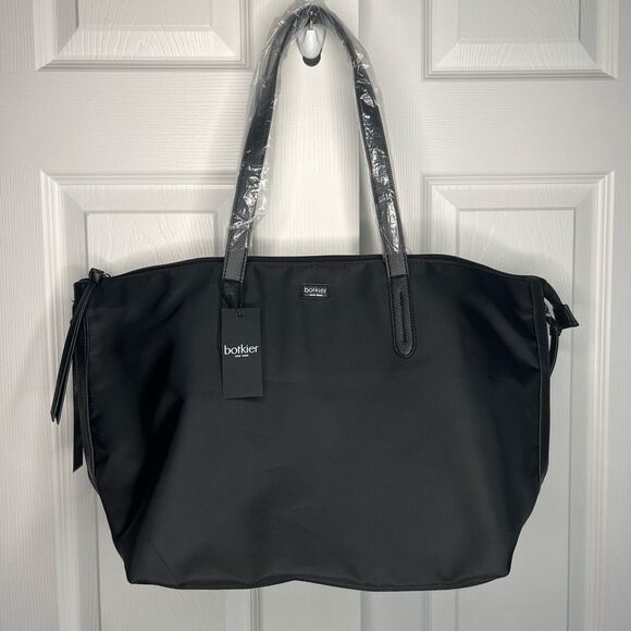 Botkier Large Nylon Tote All Black - Picture 1 of 6
